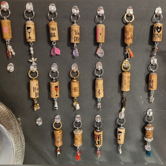 Wine Cork Keychains - Picture 2 of 4